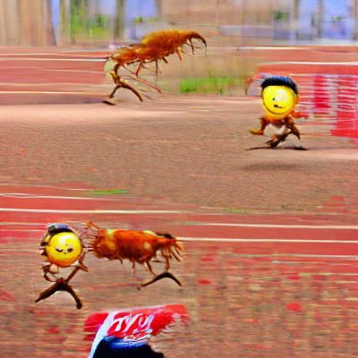 Abstract AI Image Generated From Single Word Prompt