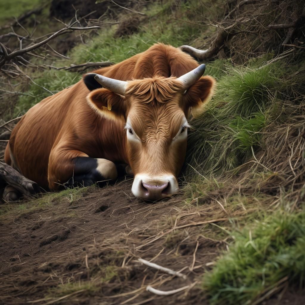 Photography By Therril: Sleeping Cow