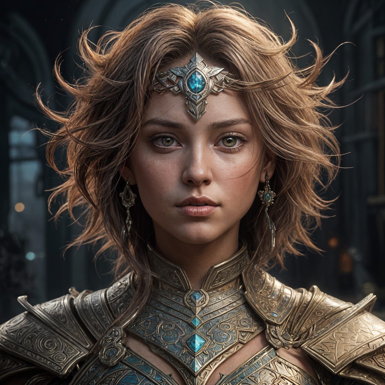 Ethereal Warrior in Regalia