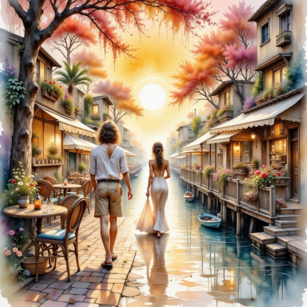 Nostalgic City Nights with Beautiful People