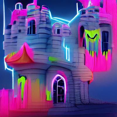 Neon Castle: A Modern Fairytale