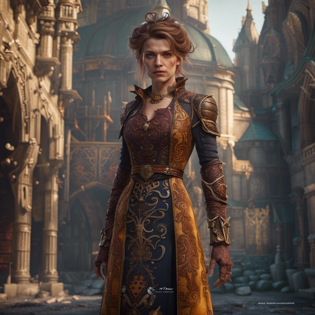 Detailed Matte Painting: Dress to Impress