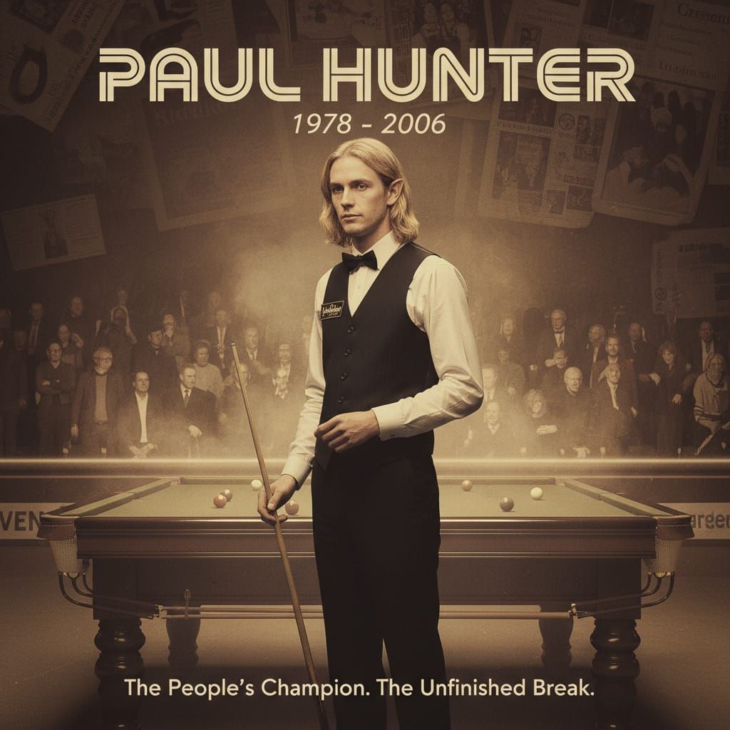 Paul Hunter: Elflike Snooker Player Movie Poster 1978-2006