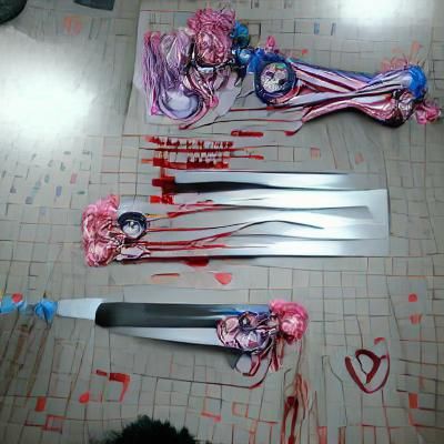 Yandere Image Generated by AI