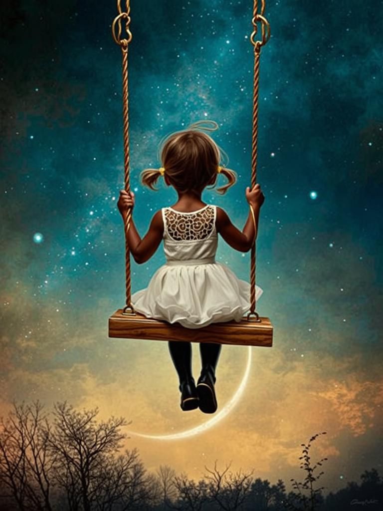 Image: Lisa träumt.