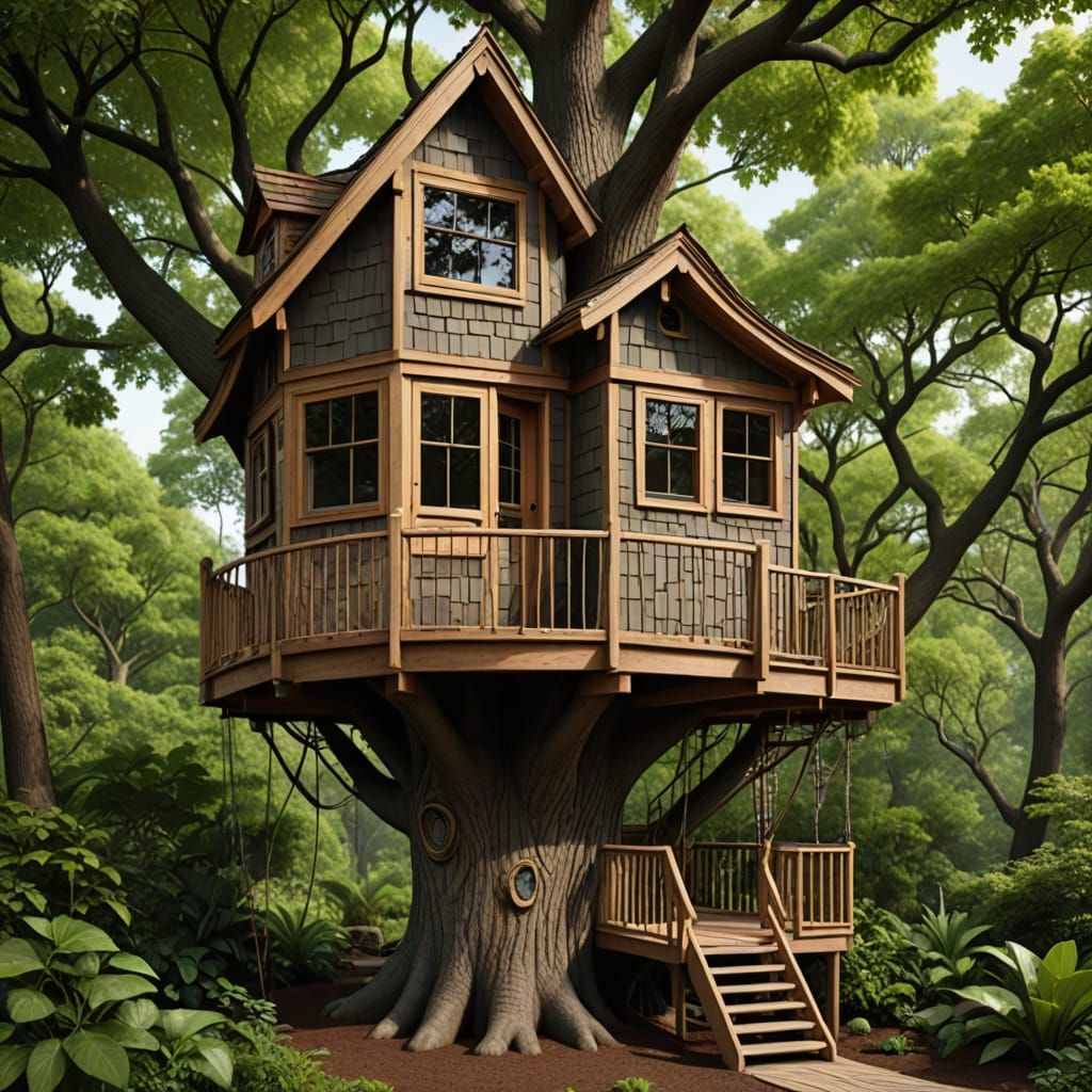 Enchanted Treehouse Sanctuary