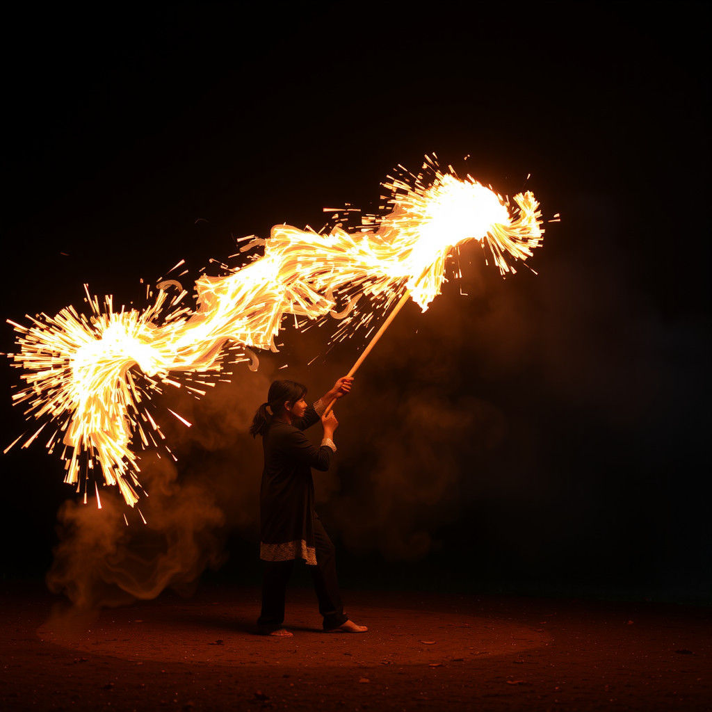 Mystical Kuda Kepang Spirit Dancer