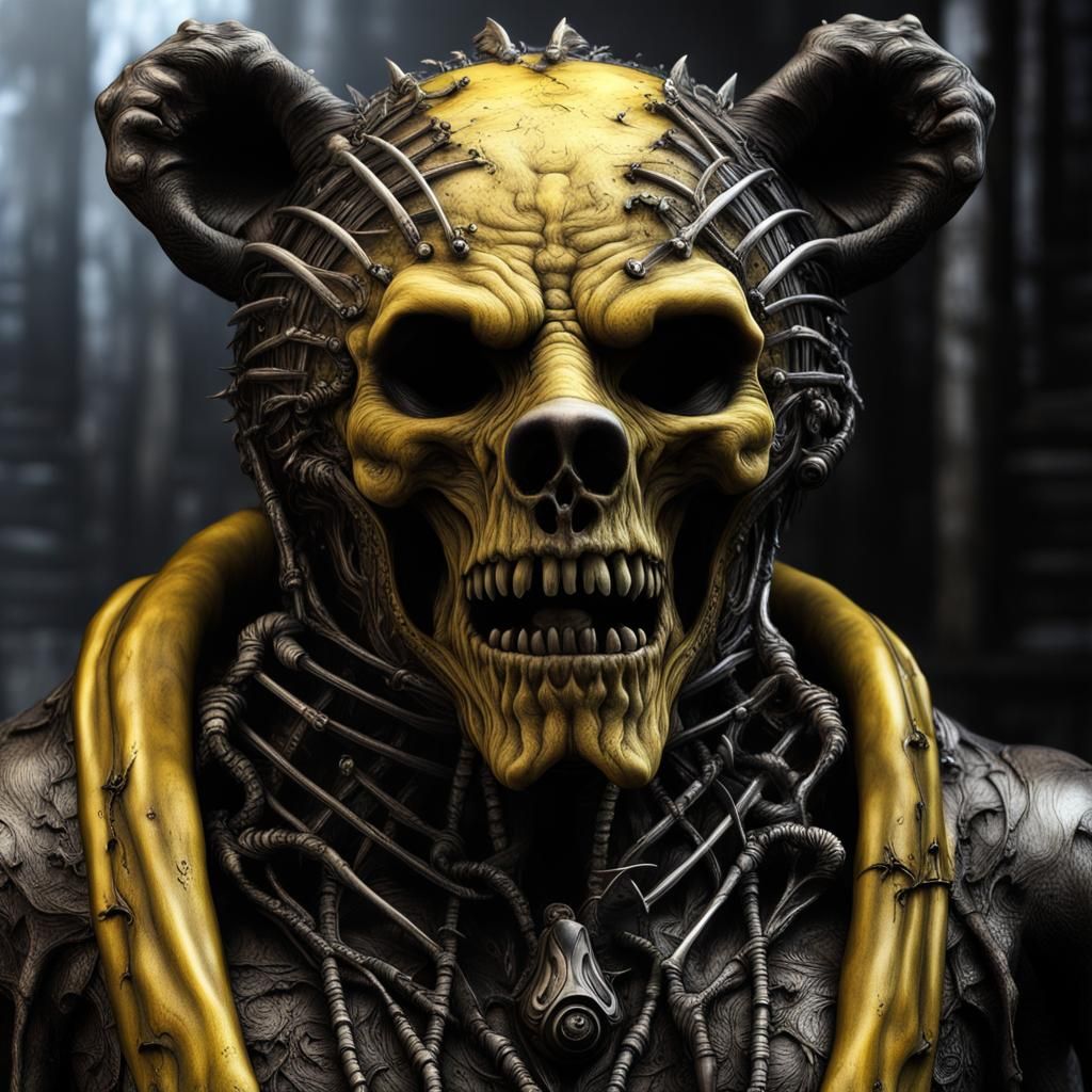 Undead Hybrid Bear Zombie: Gothic Mephistopheles