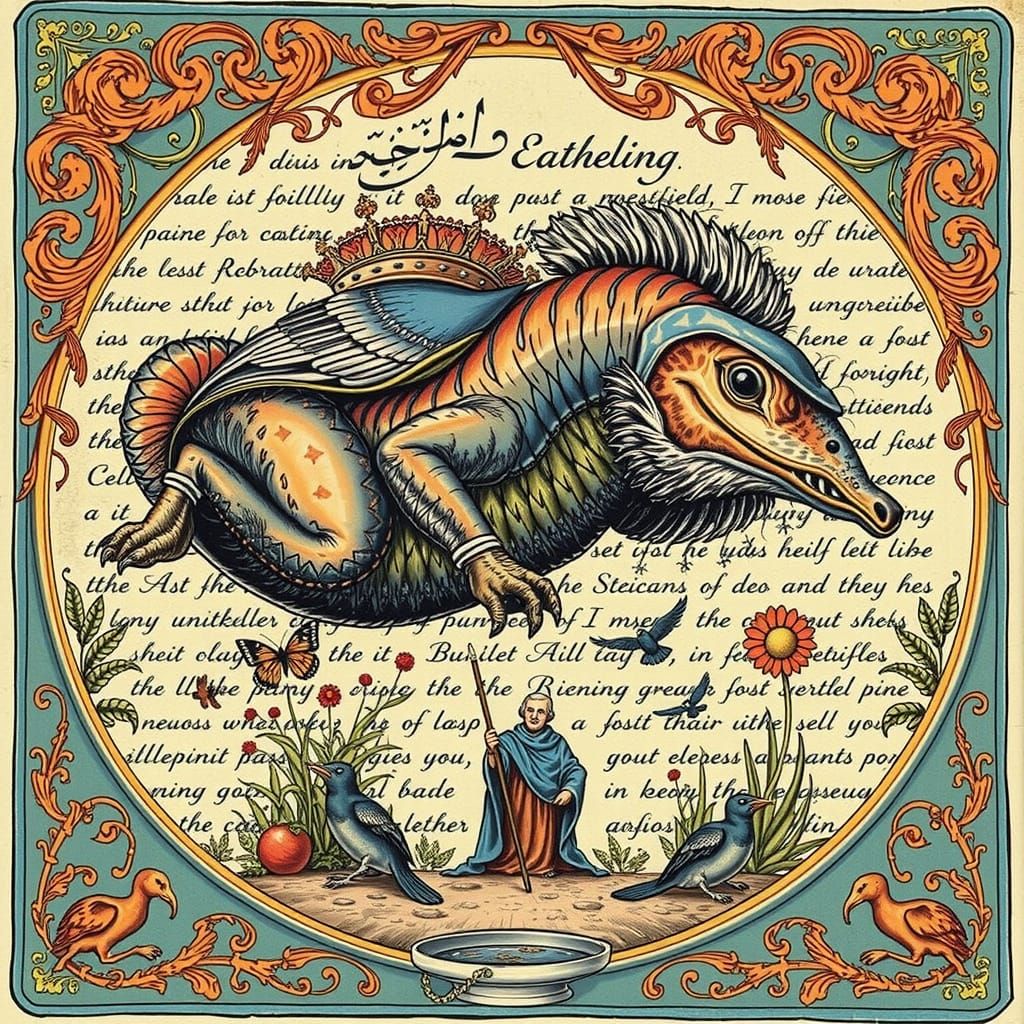 AI Generates Abstract Alphabetical Art