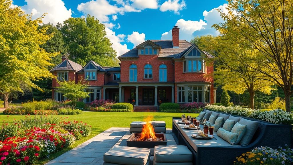 Luxury Garden Party with Lush Details