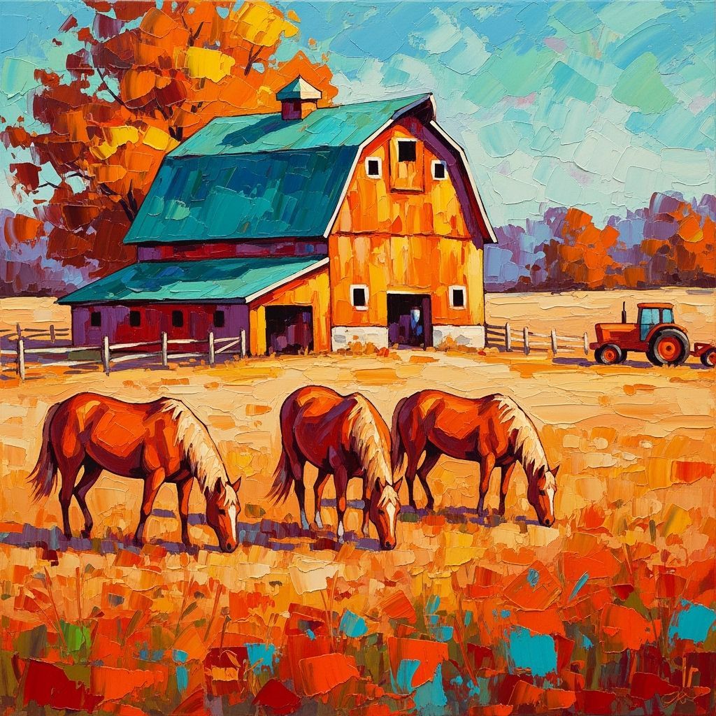 Autumn at the farm