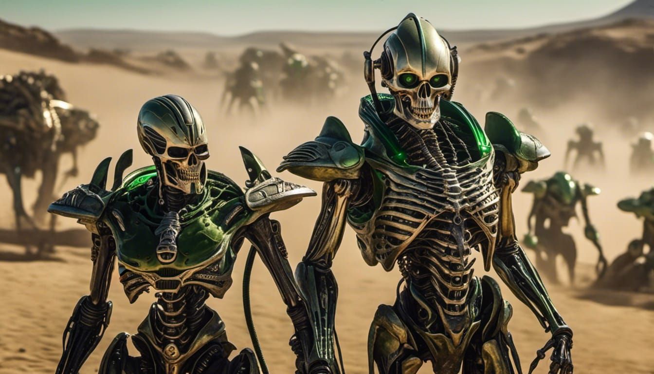 Necron Overlords Portrait from Warhammer 40k