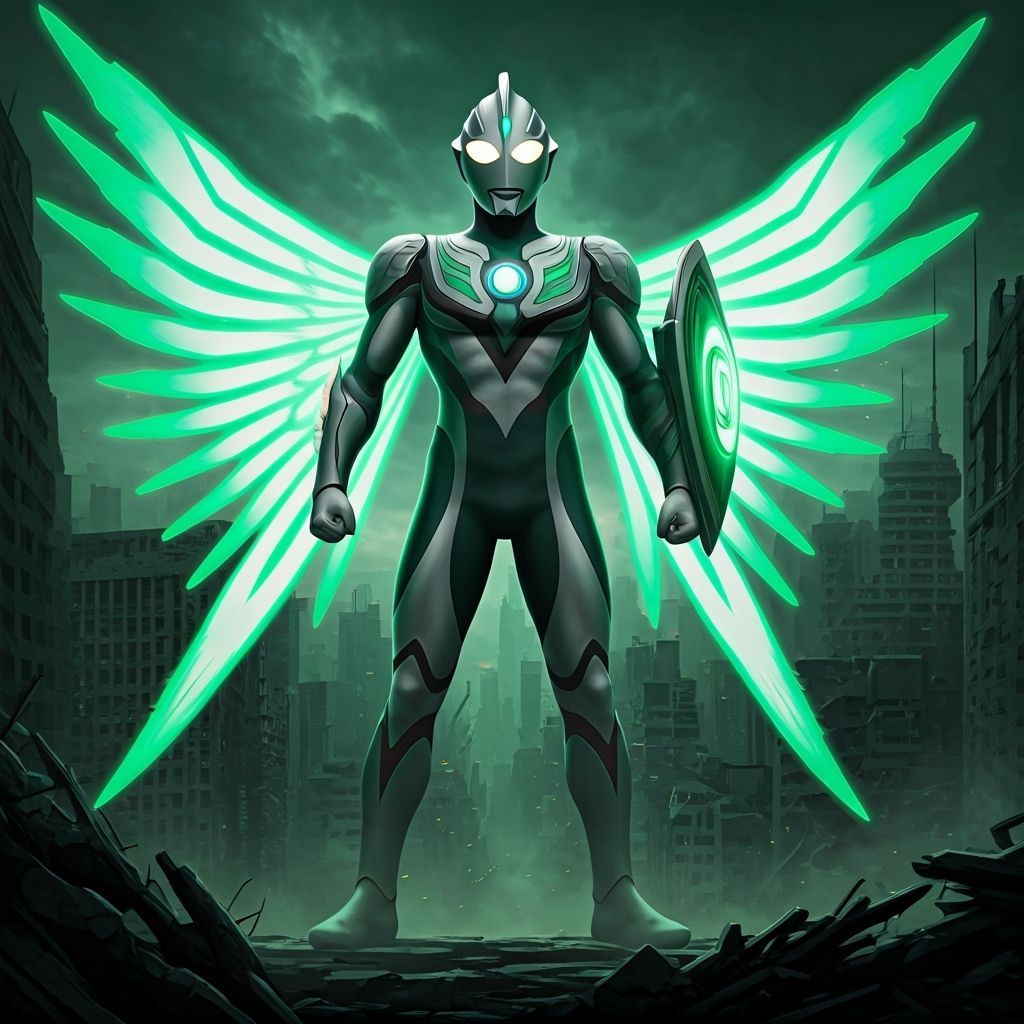 Fusion Hero: Ultraman and Green Lantern Unite