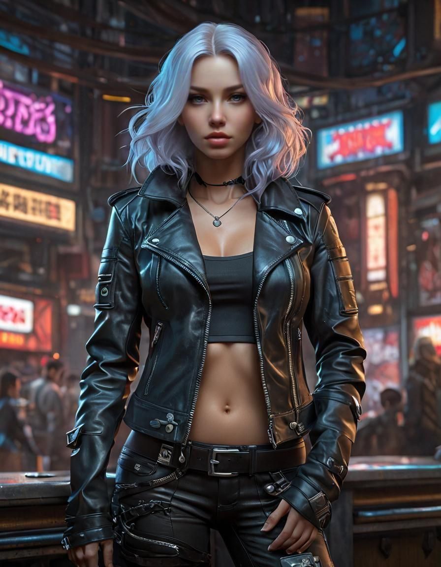 Cyberpunk Portrait of the Great and Powerful Trixie