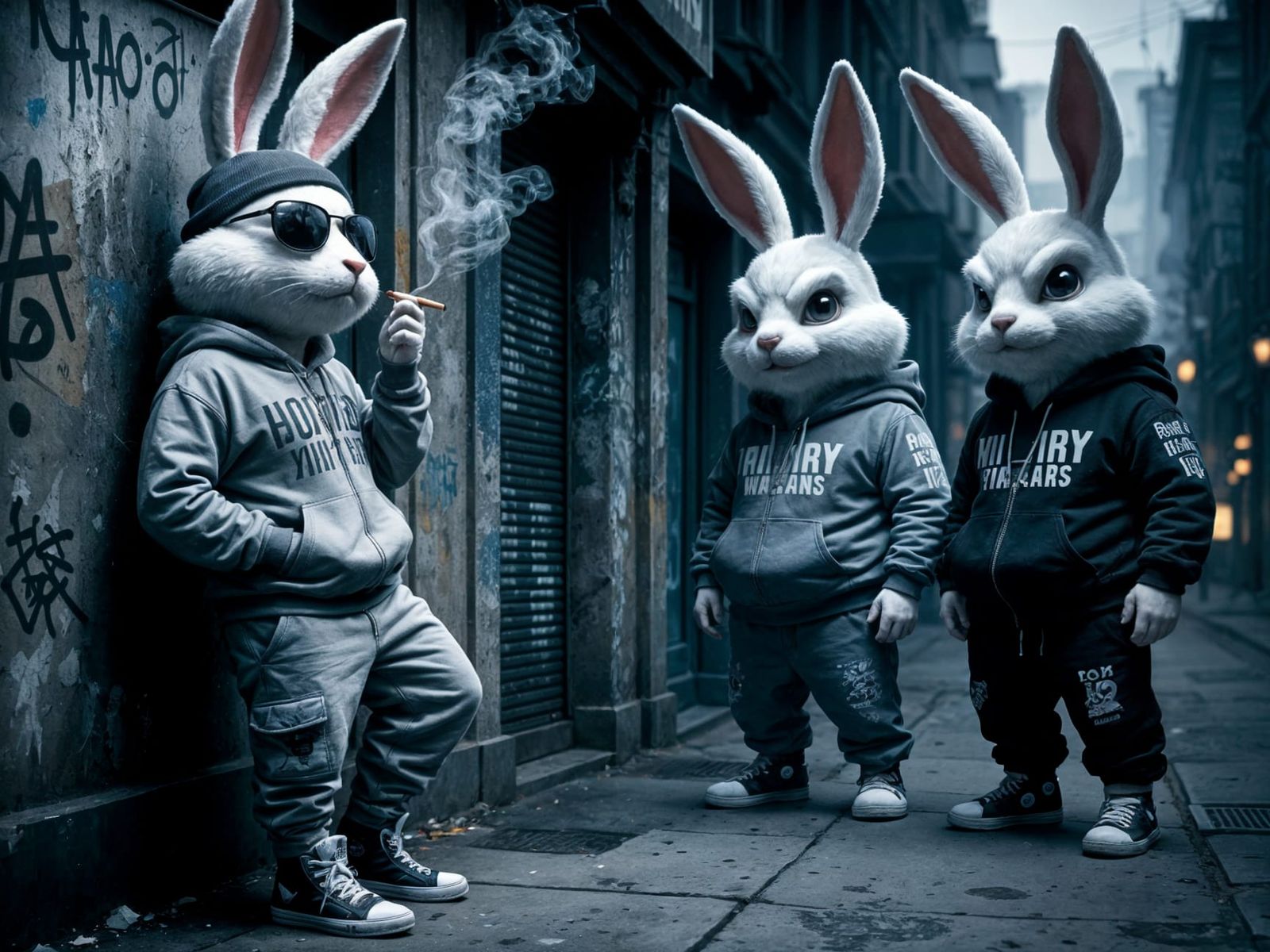 Gritty Urban Bunny Kingpin