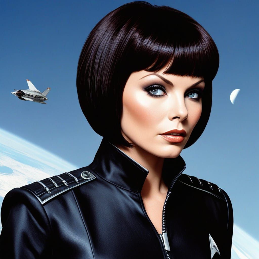 Pat Benatar as Vulcan Starfleet Officer