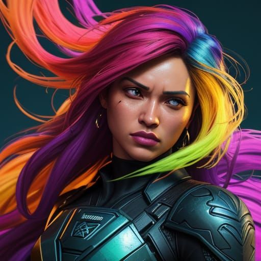 Hyperrealistic Freelancer Concept Art in 3D