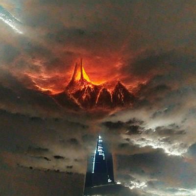 AI Generated Image of Mordor