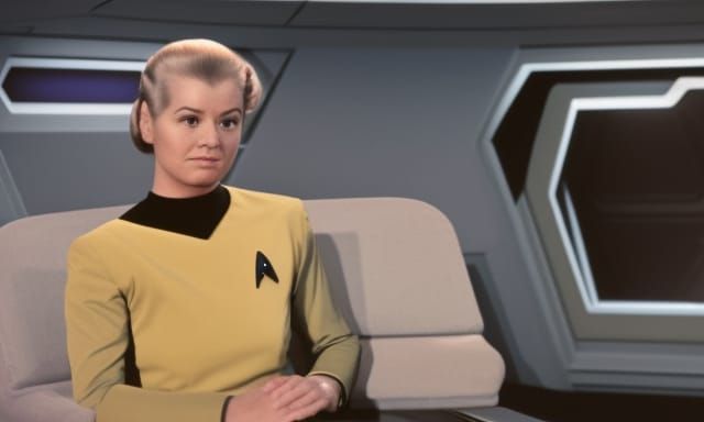 Lucy Robson as Star Trek Character Portrait