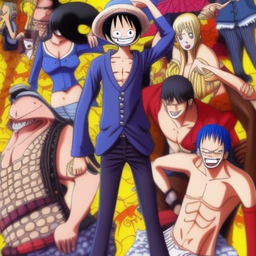 Anime Character in Key Visual Style