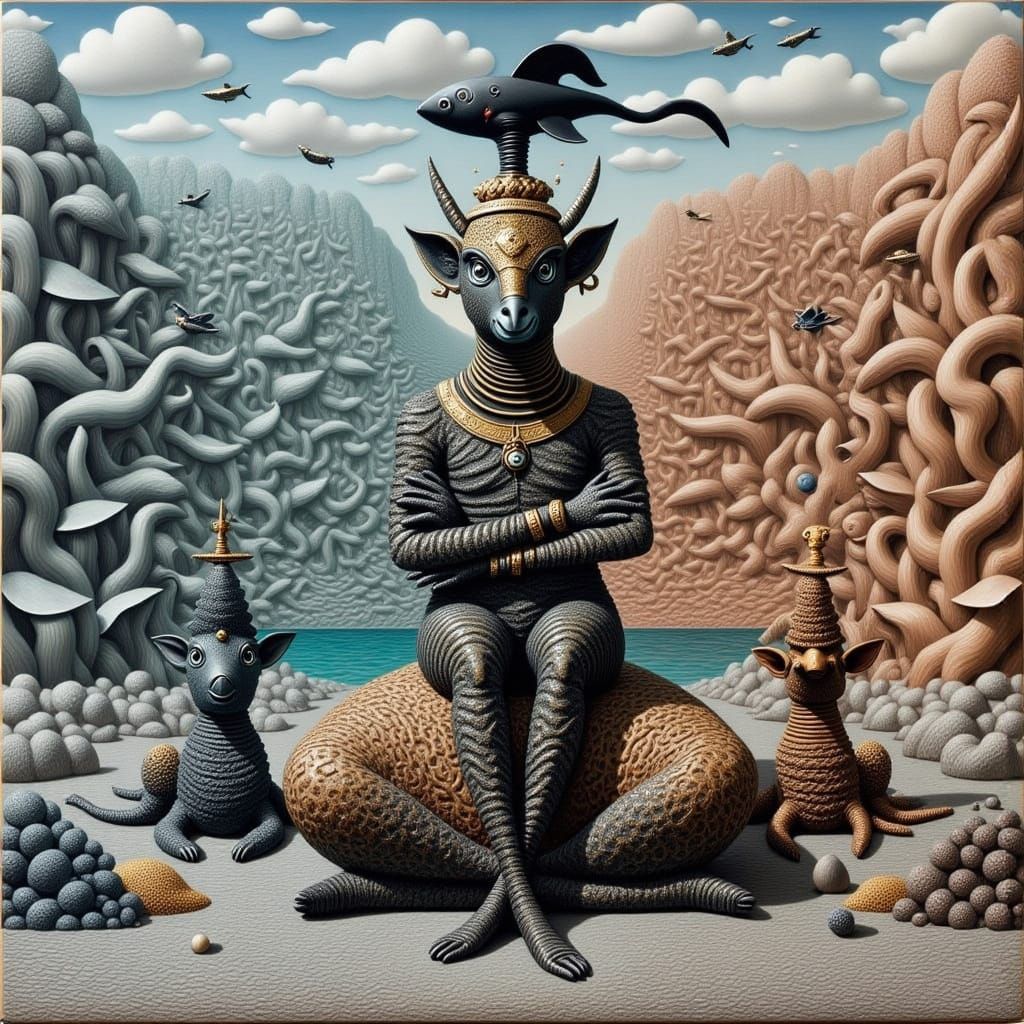 Pirate Shipwreck on Black Beach at Sunset