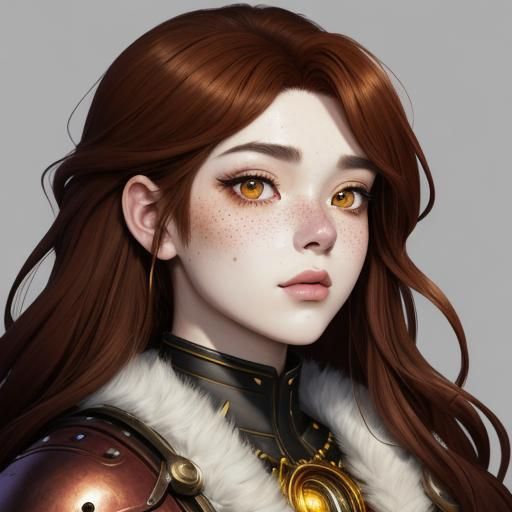 Anime Fawn-Satyr Juggling Glowing Pebbles