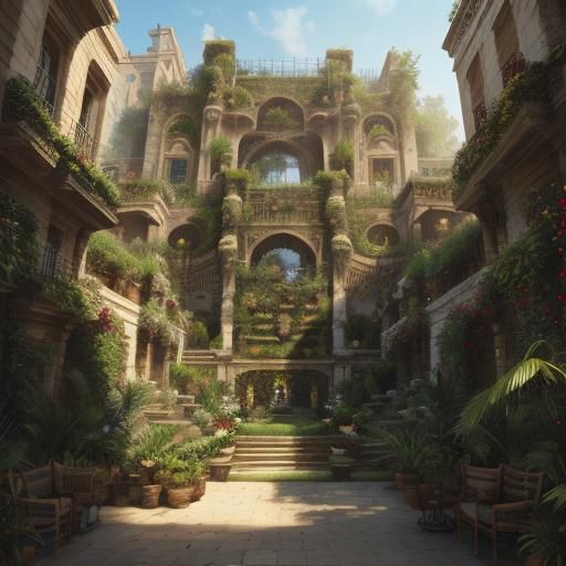 The Hanging Gardens of Babylon Reimagined