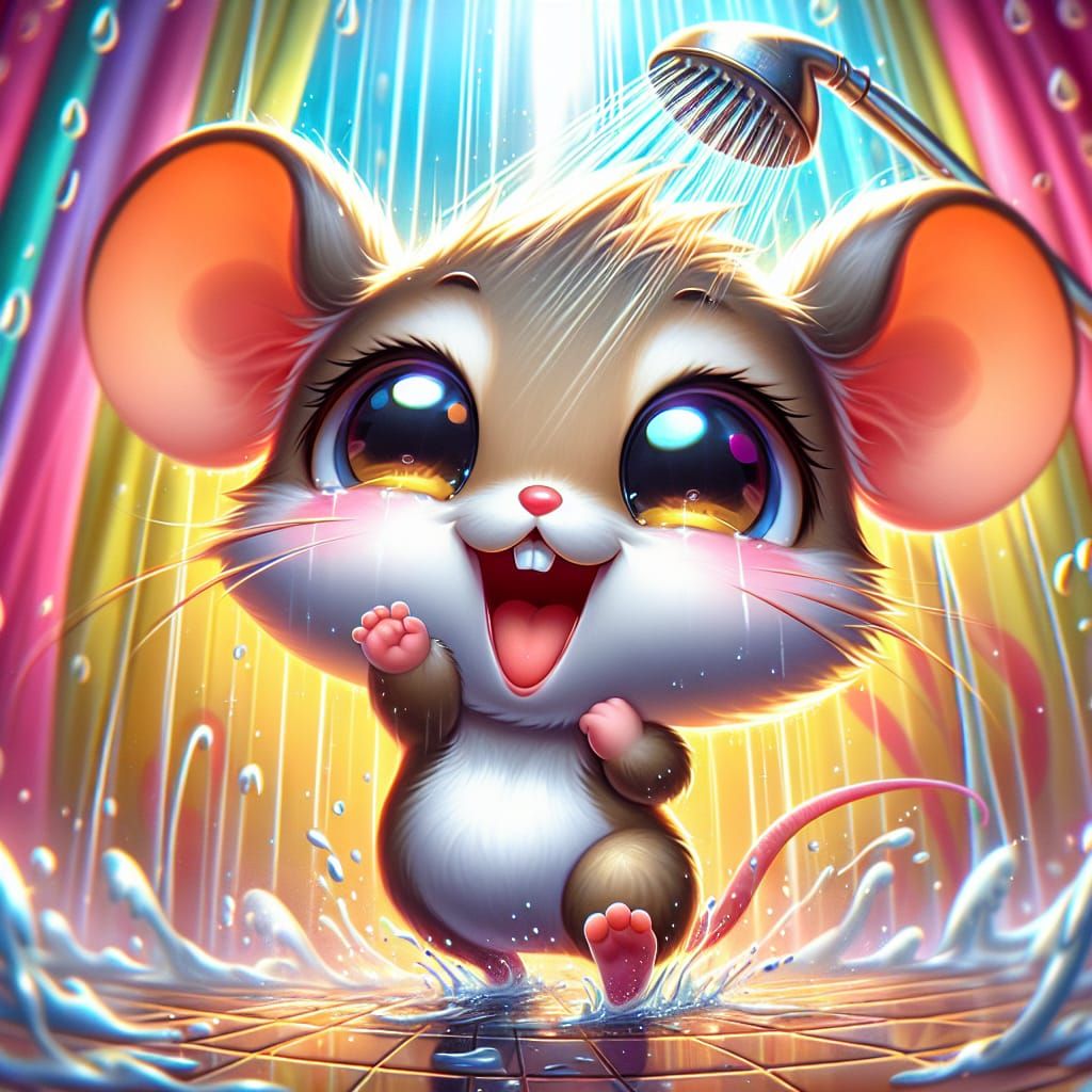 Singing in the shower