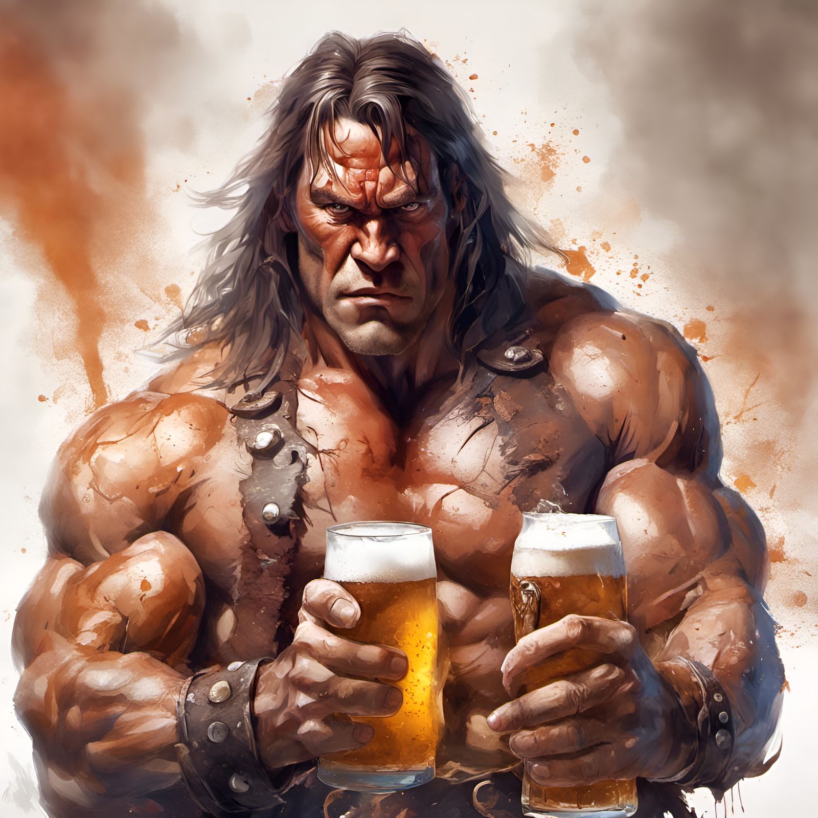 Conan the Barbarian Portrait by Alex Ross