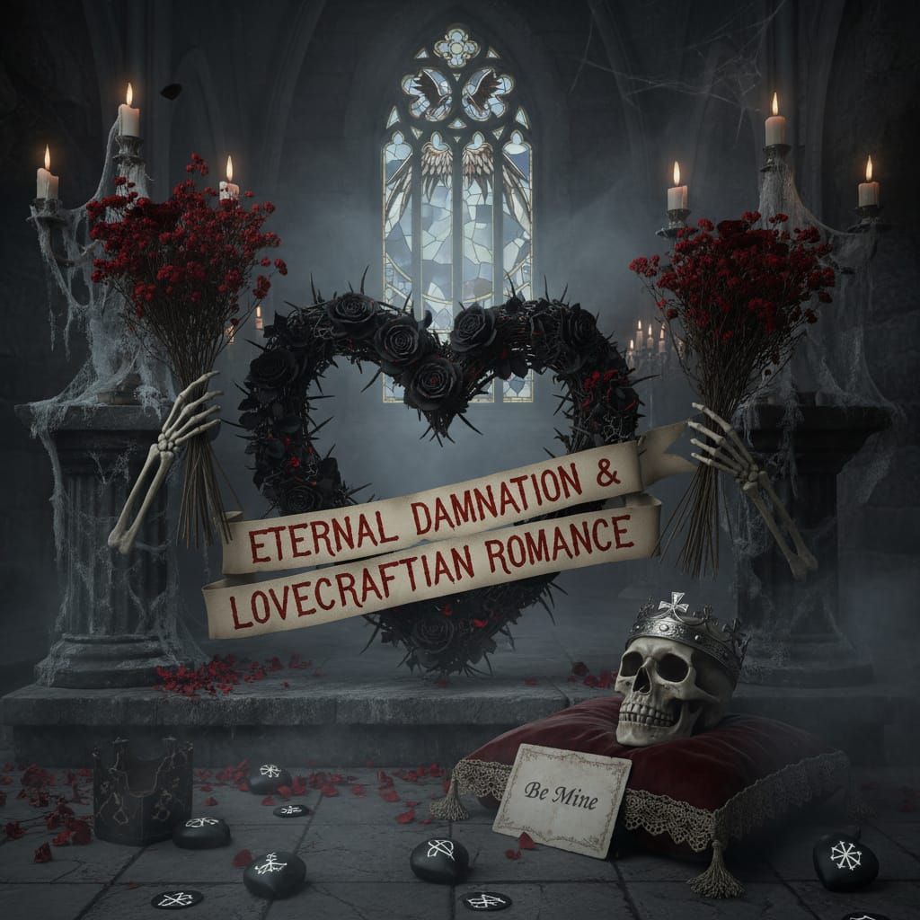Valentine's Day Meets Spooky Dark Romance
