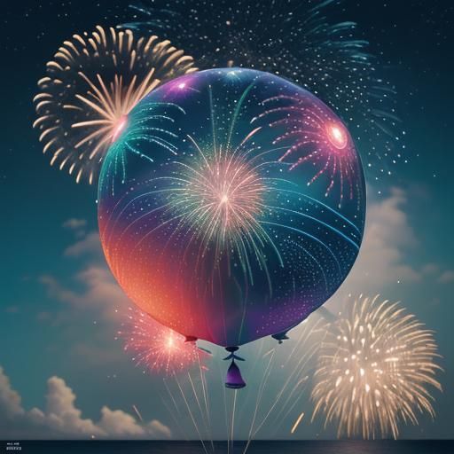 Balloons, Fireworks, and Birds: Holographic Astral Illustrat...