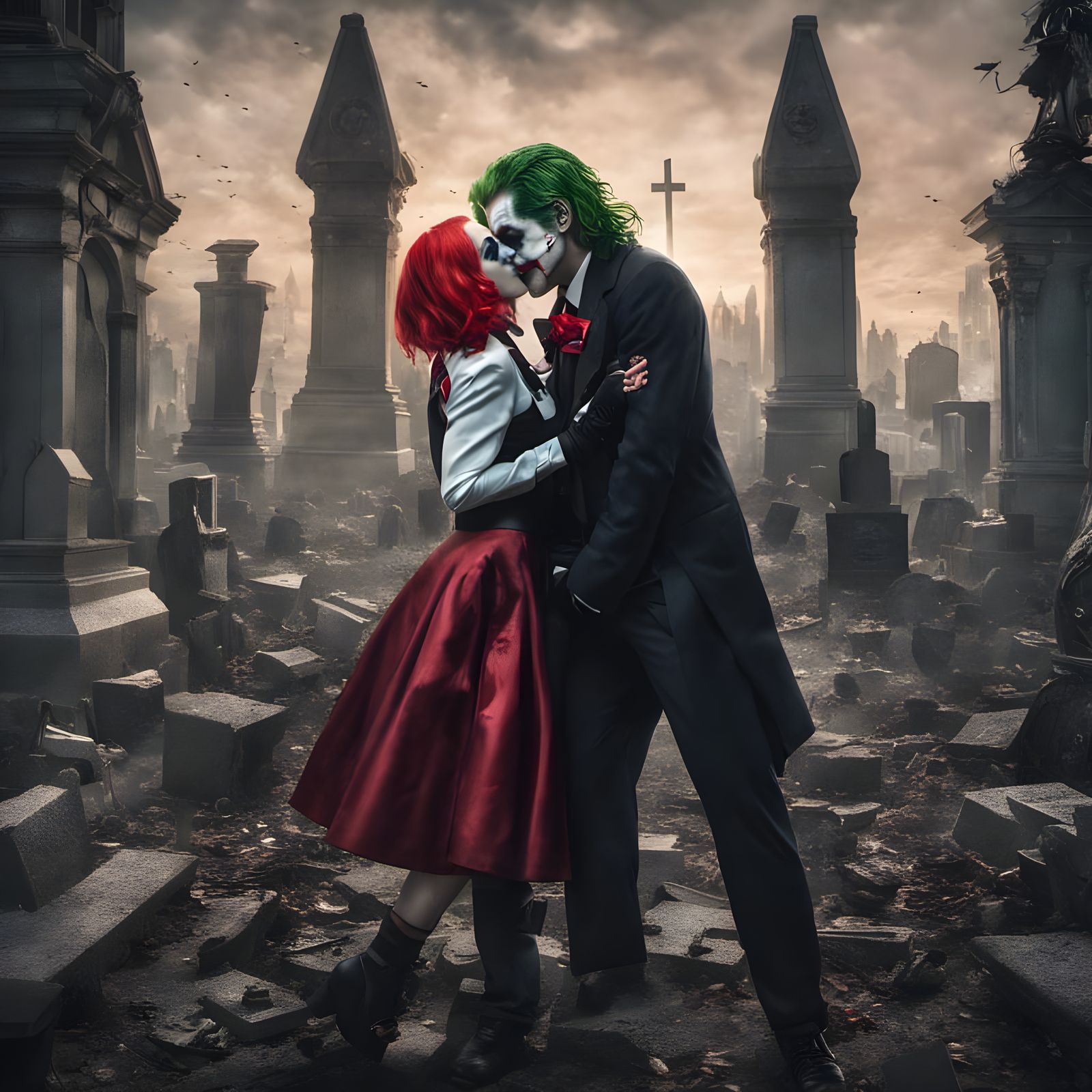 Crazy lovers Joker's