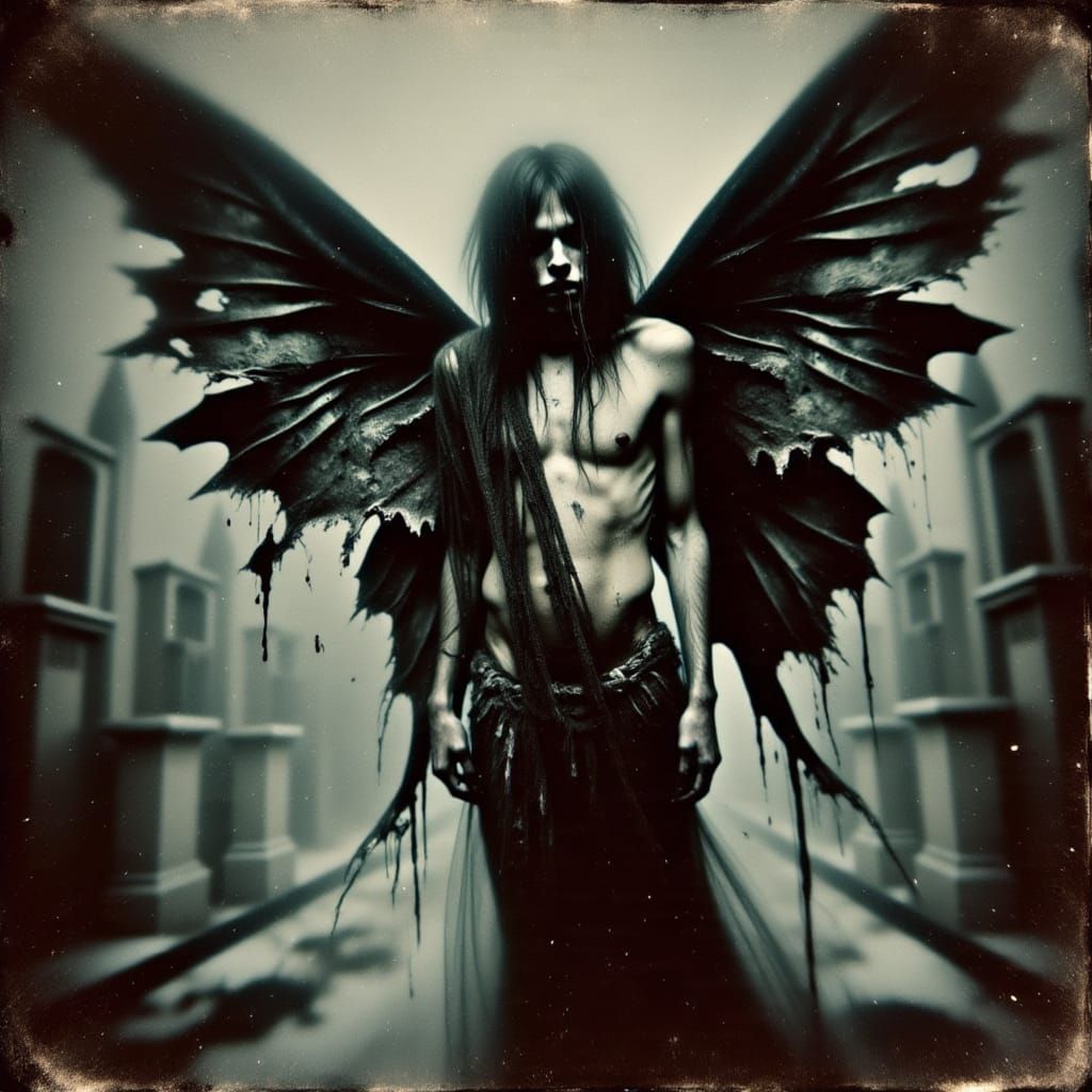 Corrupted Fairy of Light in Anguish