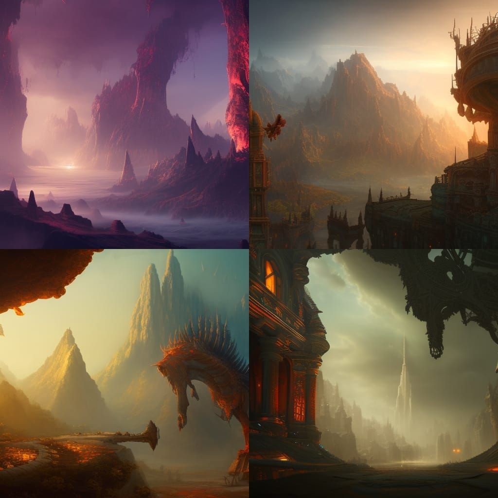 Detailed Matte Painting in Unreal Engine 5