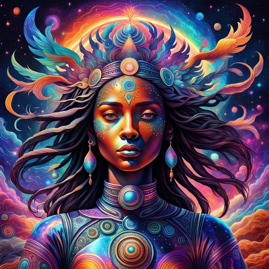 Astral Hippie Art Inspired by Visionary Masters