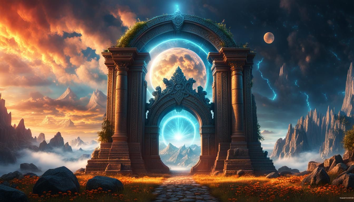 Magic portal to the world of dreams