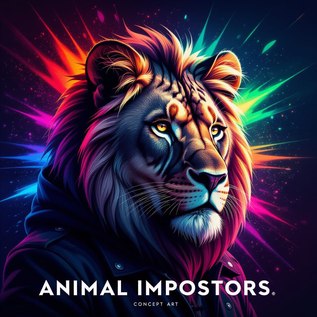 Hyperrealistic Animal Impostors Concept Art