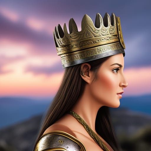 Athena: Majestic Greek Warrior in Ancient Greece