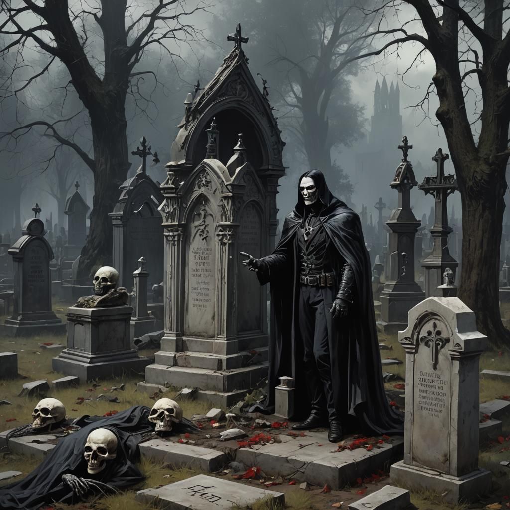 Sinister Gothic Vampires Grave