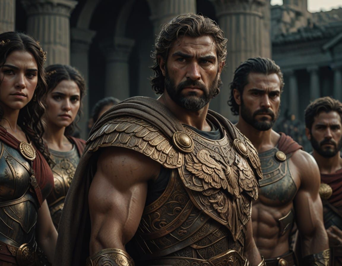 Odysseus in Ancient Greece, Comic Book Art