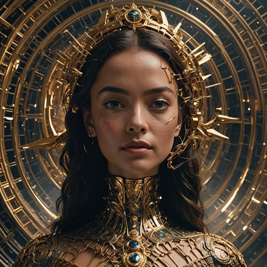 Dramatic Film Still in Cinematic Lighting