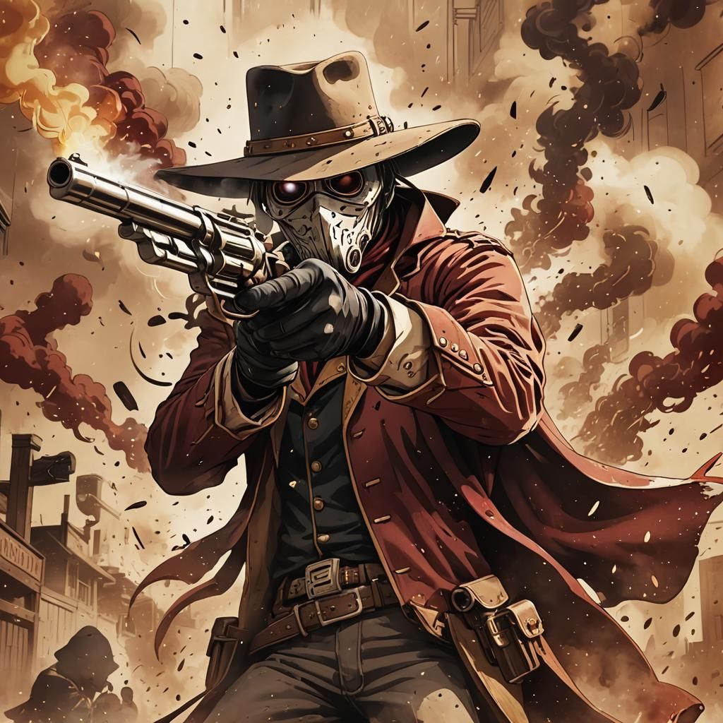 Masked Gunslinger: Anime Action in the Old West