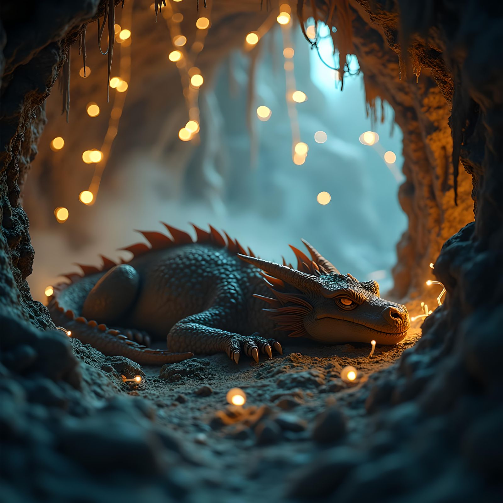 sleeping dragon