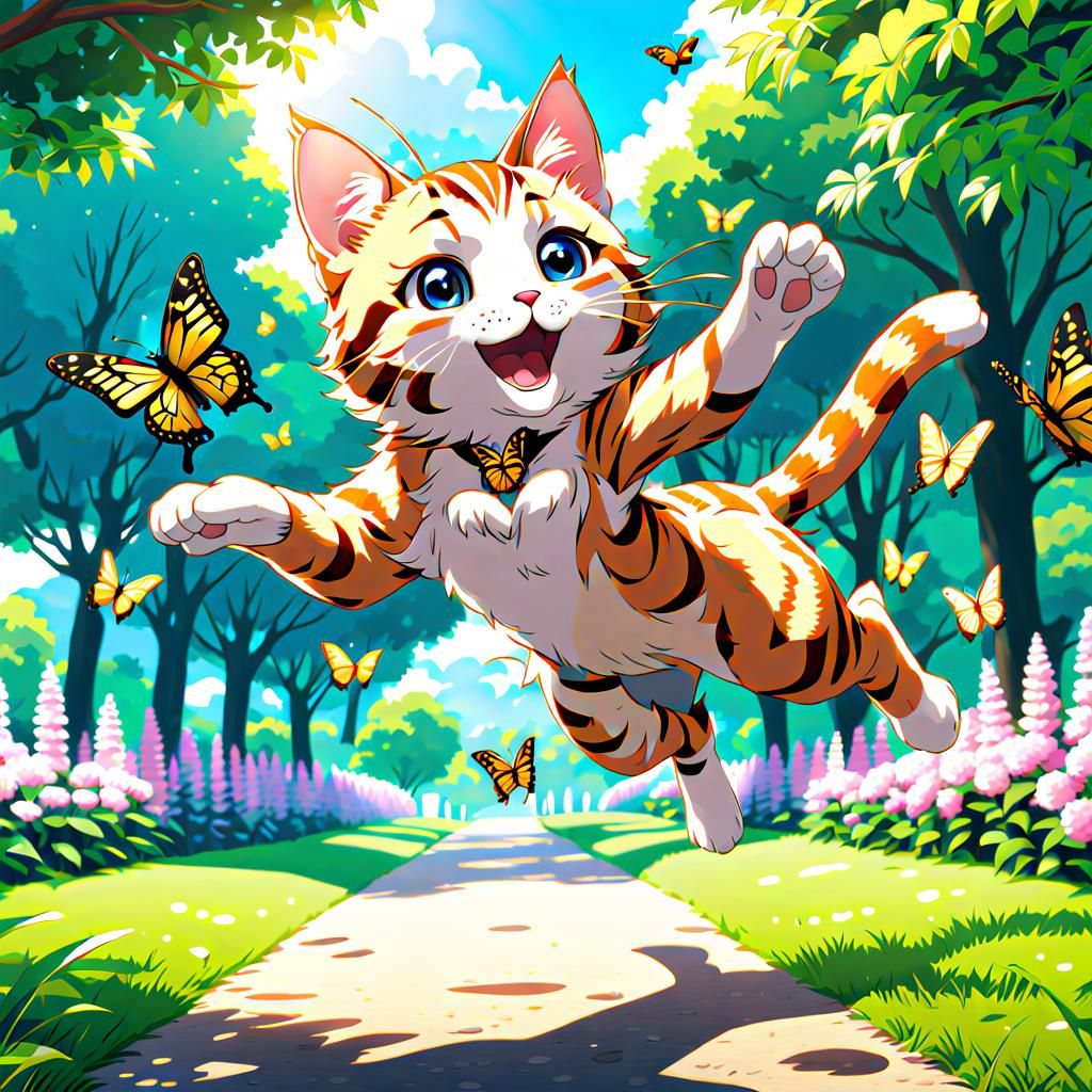 Leaping at Butterflies