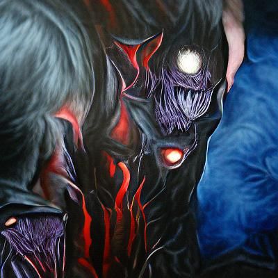 Exploring Inner Darkness in Detailed Painting
