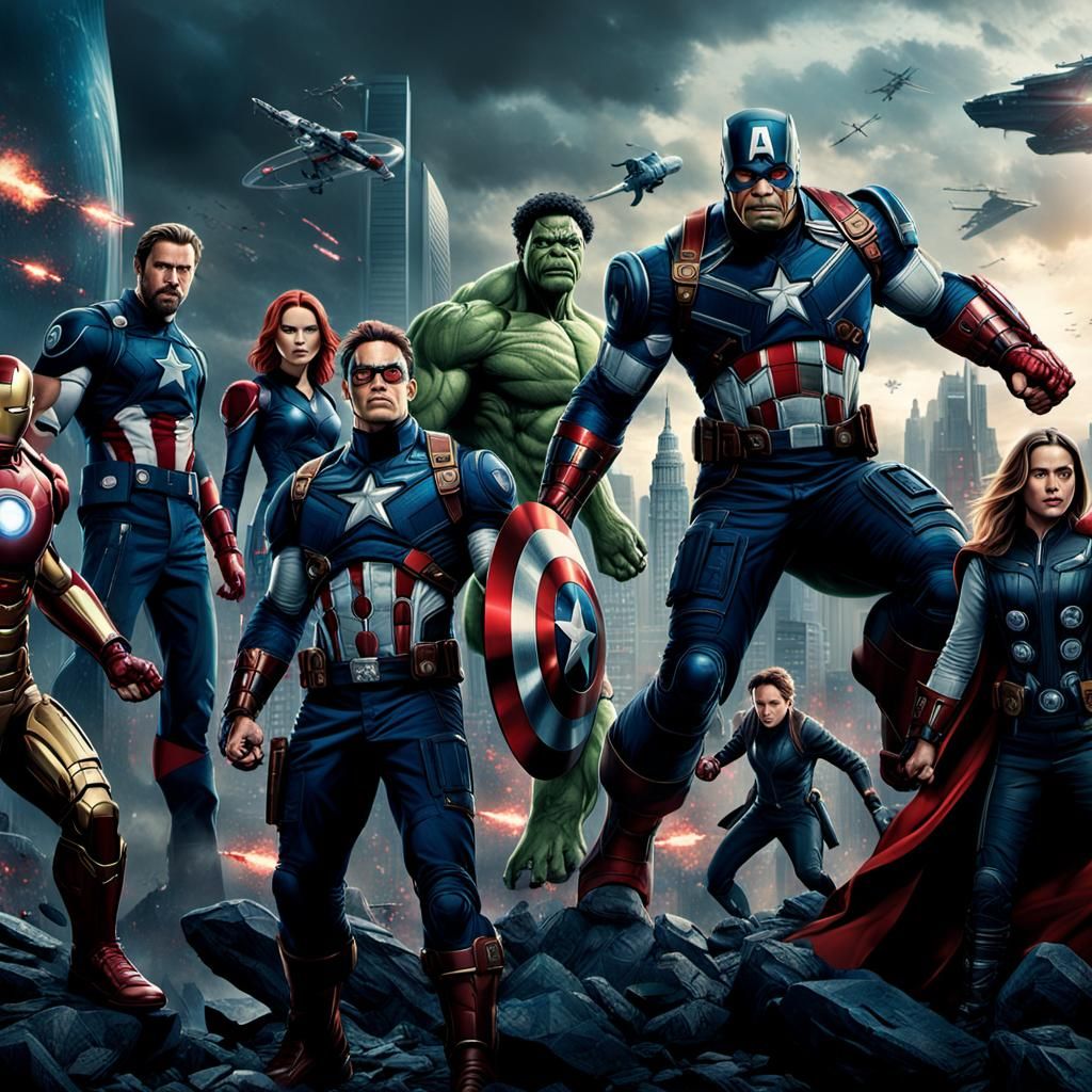 Epic Cinematic Thriller with Marvel Avengers