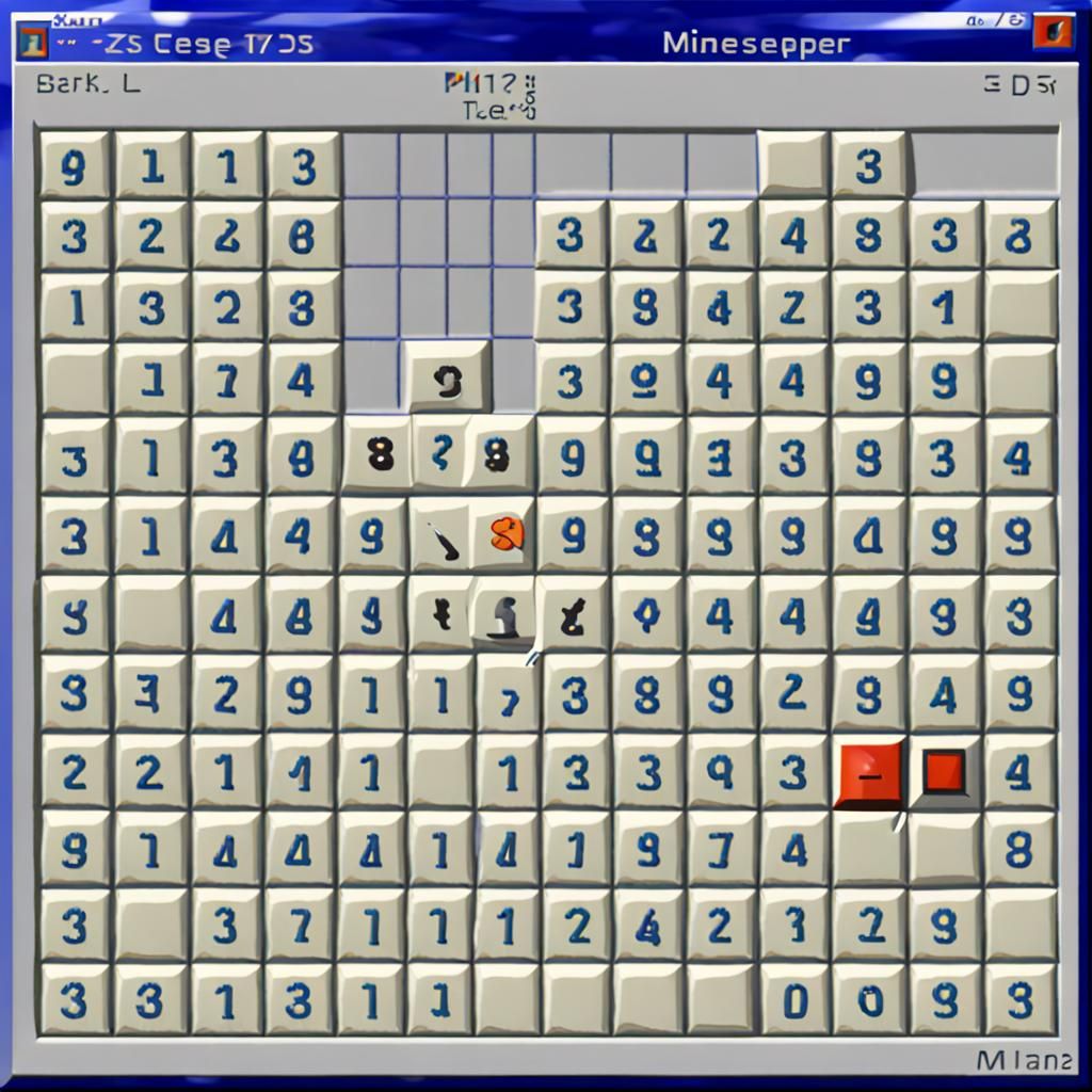Minesweeper: A Classic Windows 98 Game