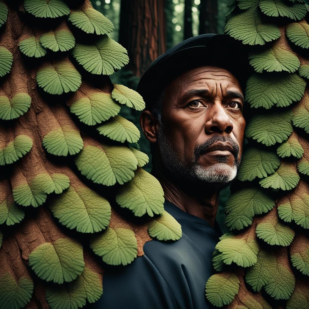 Sequoia Portrait in Cinematic Style