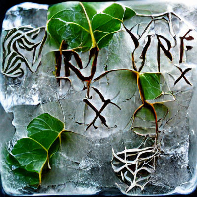 Ivy and Nordic Runes: An Ancient Bond