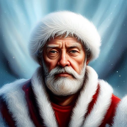Photorealistic Santa Jesus Claus Epic Masterpiece